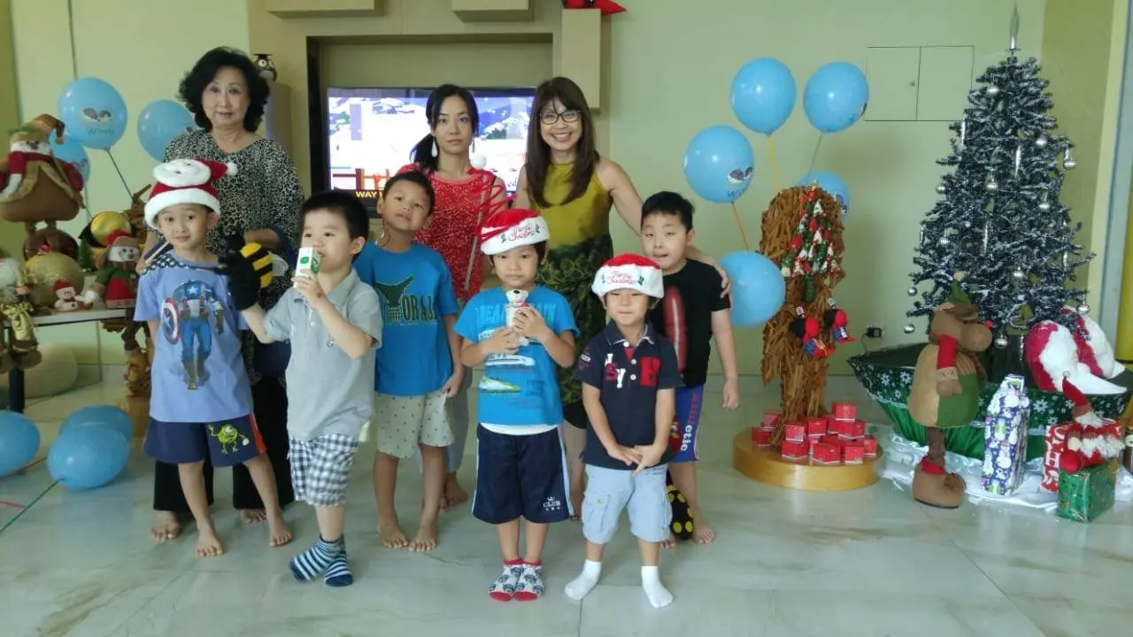 A classroom celebration